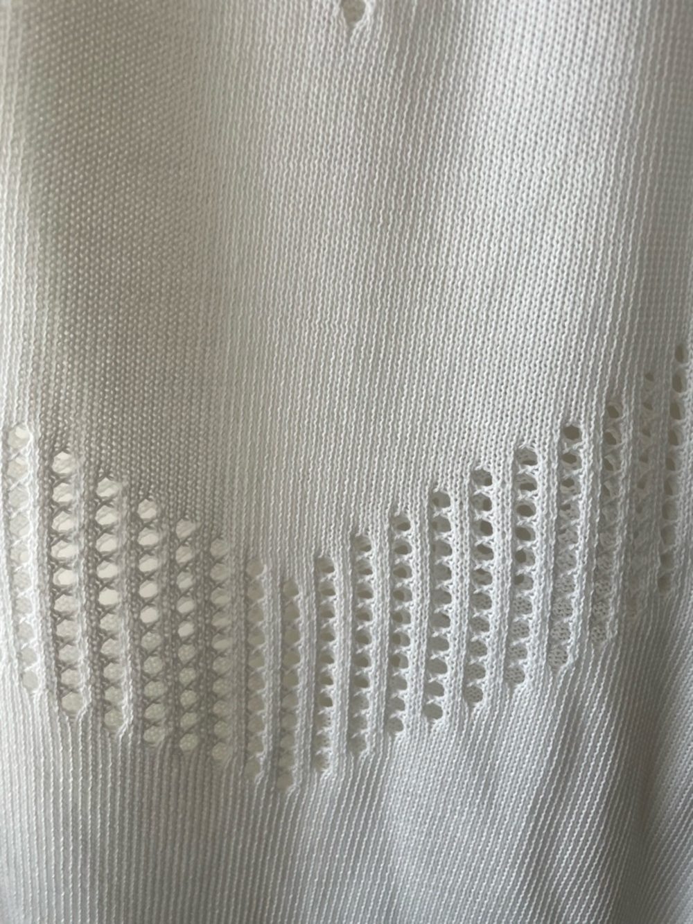 Cupshe White Crochet Halter Knit Swim Coverup Dress - Picture 7 of 8